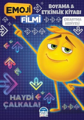 Emoji Filmi Boyama ve Etkinlik Kitabı-Çıkartma Hediyeli | Martı Yayınları