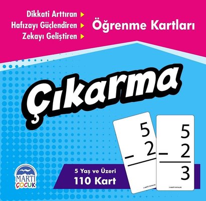 Öğrenme Kartları-Çıkartma | Martı Yayınları
