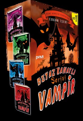 Beyaz Kanatlı Vampir Set 1-4 Kitap Takım | Pinus Kitap