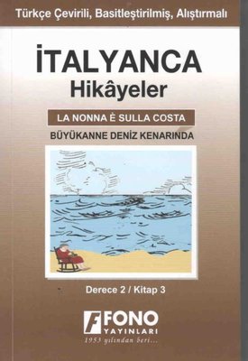 Büyükanne Deniz Kenarında Derece 2 Kitap 3-İtalyanca Hikayeler | Fono Yayınları
