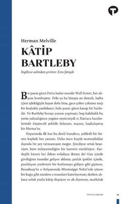 Bartleby the Scrivener | Turkuvaz Book