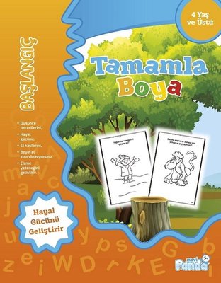 Tamamla Boya-Başlangıç | Mavi Panda