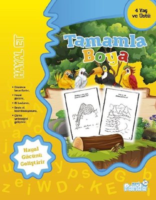 Tamamla Boya-Hayal Et | Mavi Panda