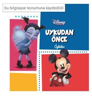 Disney Uykudan Önce Öyküler | Doğan ve Egmont Yayıncılık
