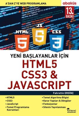 Yeni Başlayanlar için HTML5 CSS3 & Javascript | Abaküs Kitap
