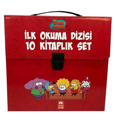 Kral Şakir Kırmızı Çanta İlk Okuma Seti-10 Kitap Takım | Eksik Parça