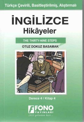 Otuz Dokuz Basamak-İngilizce Hikayeler Derece 4 Kitap 4 | Fono Yayınları
