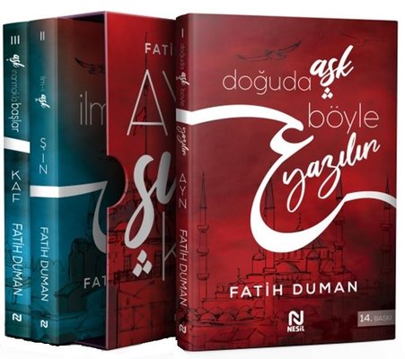 Ayn Şın Kaf Aşk Serisi Seti-3 Kitap Takım | Nesil Yayınları