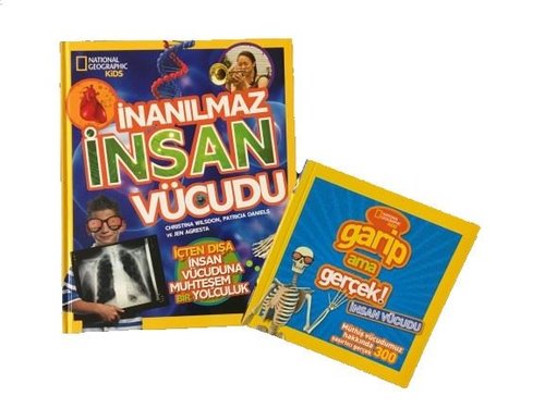 National Geographic Kids-İnanılmaz İnsan Vücudu Seti-2 Kitap Takım | Beta Kids