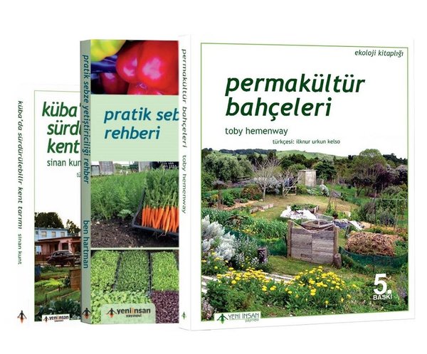Bahçecilik Seti - 3 Kitap Takım | Yeni İnsan Yayınevi
