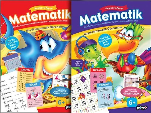 Keşfet ve Öğren Matematik Seti-2 Kitap Takım | Pogo Çocuk