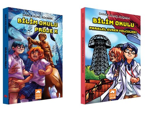 Bilim Kurgu Kitaplığı Seti 2-2 Kitap Takım | Eksik Parça Yayınları (İnce Kapak)