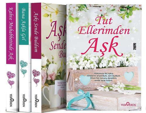 Aşk Kitapları Seti-4 Kitap Takım | Yediveren Yayınları