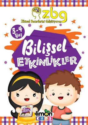 3-4 Yaş Bilişsel Etkinlikler-Zihinsel Becerilerimi Geliştiriyorum | Limonkids