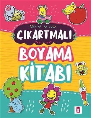 Çıkartmalı Boyama Kitabı | Timaş Çocuk