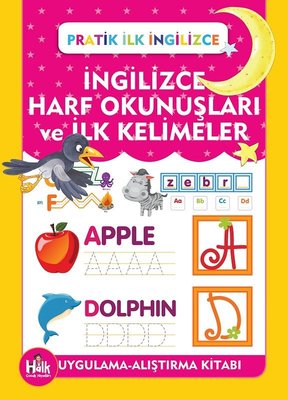 İngilizce Harf Okunuşları ve İlk Kelimeler-Pratik İngilizce | Halk Kitabevi