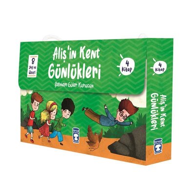 Alişin Kent Günlükleri Seti - 4 Kitap Takım | Timaş Çocuk