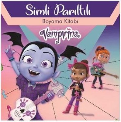 Disney Vampirina - Simli Parıltılı Boyama Kitabı | Doğan ve Egmont Yayıncılık