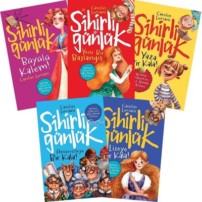 Sihirli Günlük Serisi Seti - 5 Kitap Takım | Halk Kitabevi