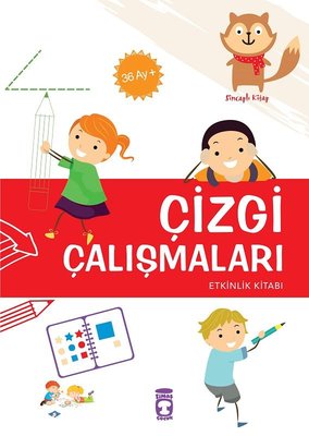 Çizgi Çalışmaları Etkinlik Kitabı 36+Ay | Timaş Çocuk