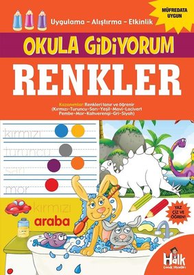 Renkler - Okula Gidiyorum | Halk Kitabevi
