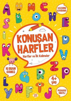 Konuşan Harfler - Harfler ve İlk Kelimeler 4+ Yaş | Dokuz Yayınları