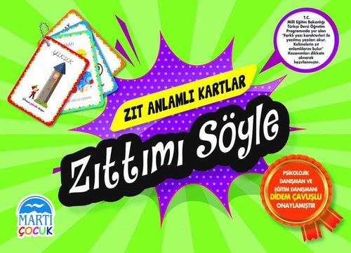 Zıt Anlamlı Kartlar - Zıttımı Söyle