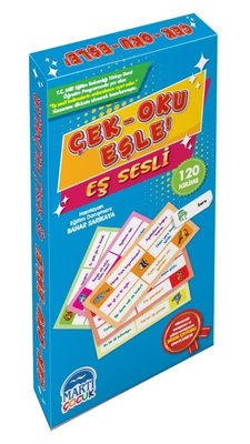 Çek - Oku - Eşle! Eş Sesli 120 Kelime Kartı | Martı Yayınları