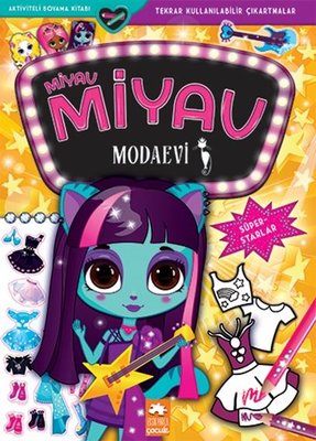 Miyav Miyav Modaevi - Süperstarlar - Aktiviteli Boyama Kitabı | Eksik Parça