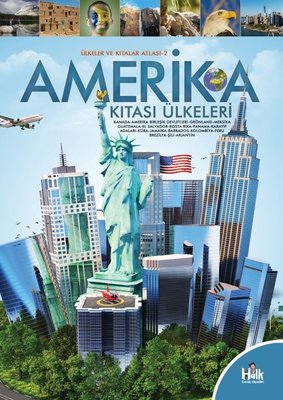 Amerika Kıtası Ülkeleri - Ülkeler ve Kıtalar Atlası 2 | Halk Kitabevi