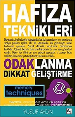 Hafıza Teknikleri: Odaklanma - Dikkat Geliştirme | Az Kitap