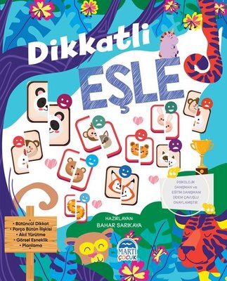 Dikkatli Eşle Etkinlik Kitabı | Martı Yayınları