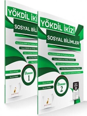 YÖKDİL İkizi Sosyal Bilimler Seti - 2 Kitap Takım | Pelikan Yayınları (İnce Kapak)