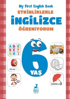 Ekinliklerle İngilizce Öğreniyorum - 6 Yaş | Ren Kitap