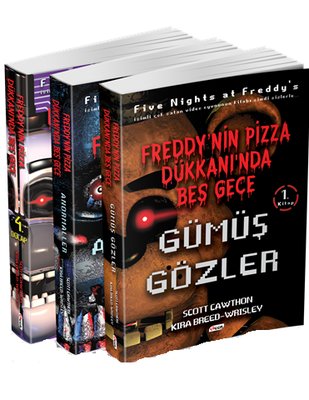 Freddy'nin Pizza Dükkanı'nda Beş Gece Seti - 3 Kitap Takım Kutulu Set | Olimpos Yayınları
