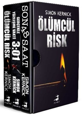 Simon Kernick Seti - Geri Sayım Başladı - 3 Kitap Takım | Olimpos Yayınları (İnce Kapak)