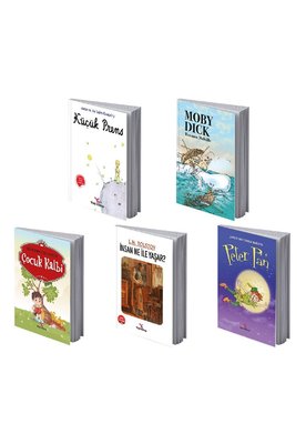 10-14 Yaş Dünya Klasikleri Seti - 5 Kitap Takım | Yeti Kitap (İnce Kapak)