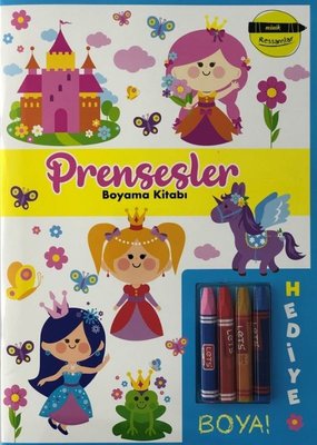 Minik Ressamlar - Prensesler Boyama Kitabı | Doğan ve Egmont Yayıncılık