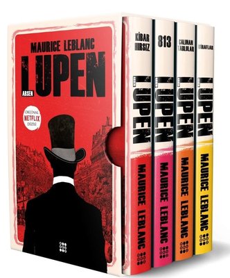 Arsen Lüpen Kutulu Kırmızı Set - 4 Kitap Takım | Dokuz Yayınları