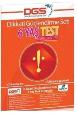 Yeni Neuro-Via Sistemi İle Dikkati Güçlendirme Seti 6 Yaş Test-Görsel Algı Testi | Adeda (İnce Kapak)