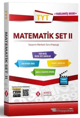 TYT Matematik Modüler Set 2 | Sonuç Yayınları (İnce Kapak)