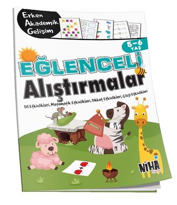Eğlenceli Alıştırmalar 5 - 6 Yaş | Niha Çocuk