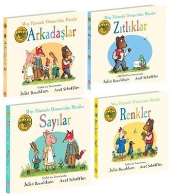 Meşe Palamudu Ormanından Masallar İlk Kitaplarım Seti - 4 Kitap Takım | Beta Kids (Ciltli)