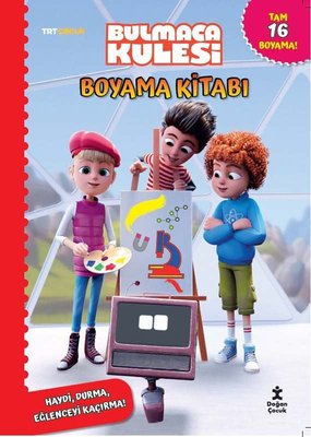 TRT Çocuk - Bulmaca Kulesi Boyama Kitabı | Doğan Çocuk