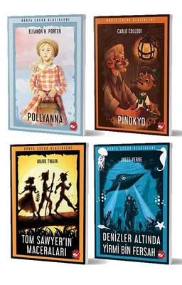 Dünya Çocuk Klasikleri Seti - 5 Kitap Takım | Beyaz Balina Yayınları