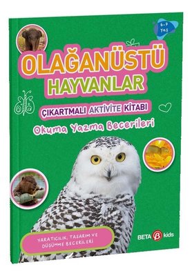 Olağanüstü Hayvanlar - Çıkartmalı Aktivite Kitabı | Beta Kids