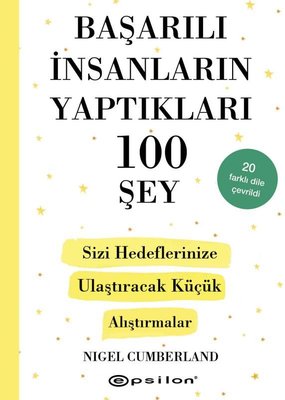 Başarılı İnsanların Yaptıkları 100 Şey | Epsilon Yayınevi