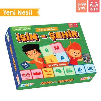 Yeni Nesil İsim Şehir | Bi Kutu Oyun Yayınevi