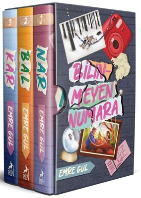 Bilinmeyen Numara Serisi Kutulu Seti - 3 Kitap Takım | Ren Kitap (Ciltli)