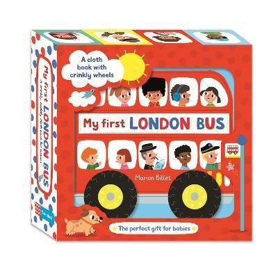 My First London Bus Cloth Book - Campbell Books kitap kapağı